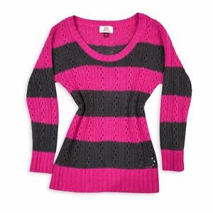 Vintage Striped L.E.I Longsleeve Sweater